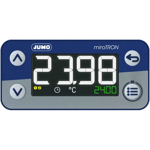 Termostato electrónico - miroTRON - JUMO Process Control, Inc. - relé / 230 V CA / 115 V CA