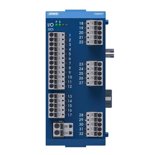 Módulo E/S digital - 705031 - JUMO Process Control, Inc. - Ethernet / multivías / con 32 salidas digitales