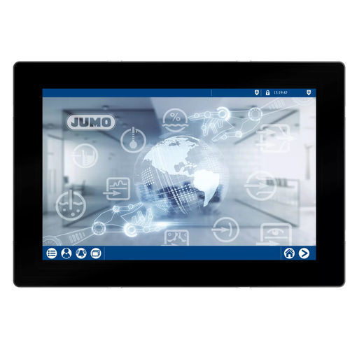Monitor TFT-LCD - variTRON 500 - JUMO Process Control, Inc. - con pantalla táctil capacitiva / retroiluminación LED / 7"