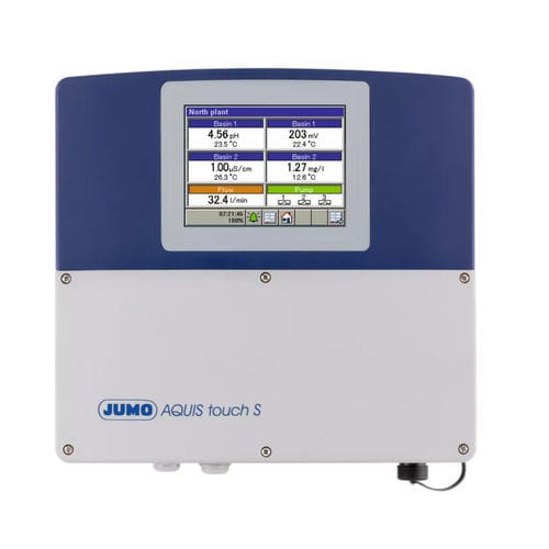 Instrumento de medida de conductividad - AQUIS touch S - JUMO Process Control, Inc. - temperatura / de agua / redox