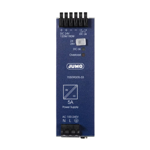 Unidad de alimentación en riel DIN - mTRON T - JUMO Process Control, Inc. - DC / PFC / robusta