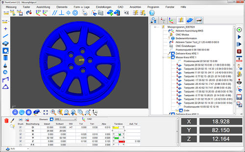 Software de medición - CAPPS series  - THOME Präzision - de filmación de inspección / para máquina de medición