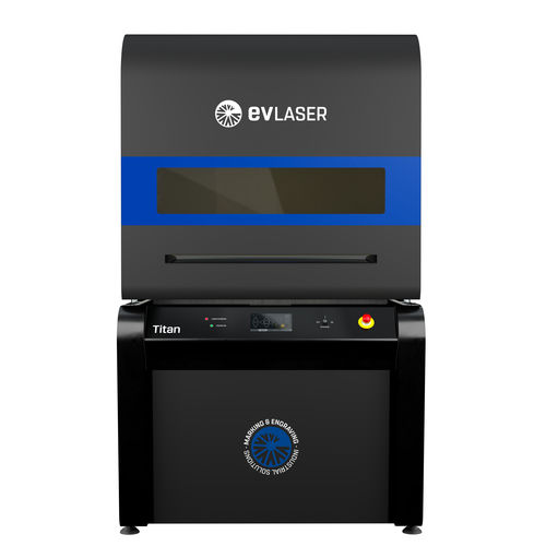 Máquina de grabado y marcado láser de fibra - TITAN - Evlaser srl - láser CO2 / láser Nd-YAG / de códigos de barras