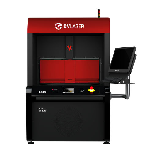 Máquina de soldar láser de fibra - TITAN ROTOWELD - Evlaser srl - láser Nd-YAG / automática / independiente
