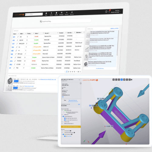 Suite de software de CAD - Paperless Parts - paquete de ERP / de automatización / visualizador