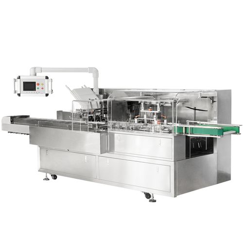 Estuchadora horizontal - TYZ-130 - Shanghai Powerbuilder Automation Technology Co. Ltd - para máscaras / compacta / automática