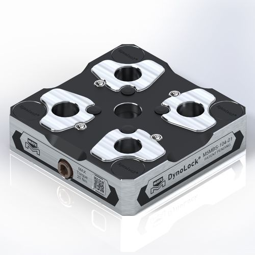 Placa de apoyo con ranuras - DynoLock™ - Mate Precision Technologies - en T / rectangular / redonda