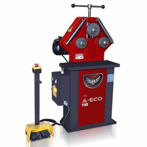 Máquina curvadora motorizada - A-ECO 118 - Revolution Machine Tools - de tubos / con 3 rodillos motores / vertical