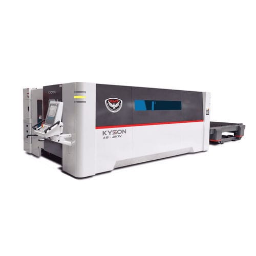 Láser pulsado - KYSON 48 - Revolution Machine Tools - de fibra / para corte / refrigerado