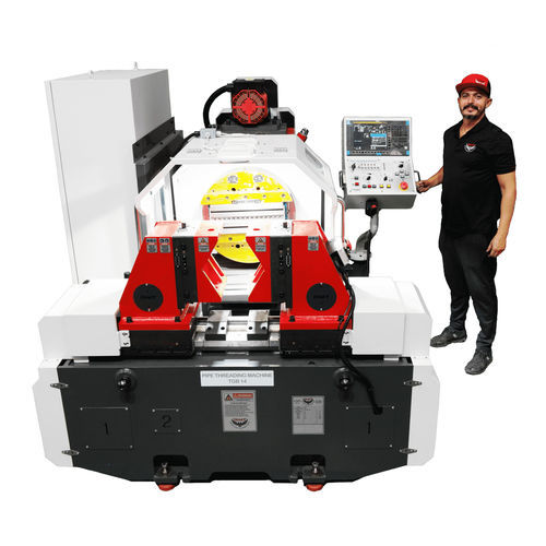 Centro de mecanizado CNC 2 ejes - PIPE SPOOL MASTER TGB 14 CNC - Revolution Machine Tools - horizontal / de fresado / de fileteado