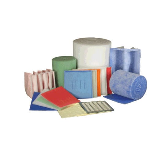 Materia filtrante de poliéster - Polysorb® - Columbus Industries - no tejida / de aire / no tejida