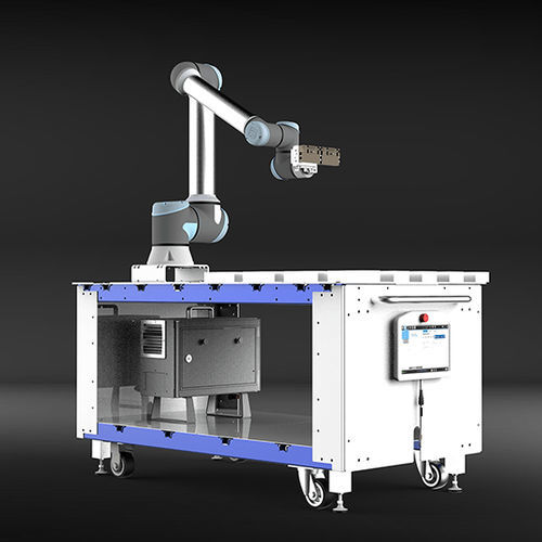 Carro puesto de trabajo - VersaCart - VersaBuilt Robotics - de acero / con plataforma / multifuncional