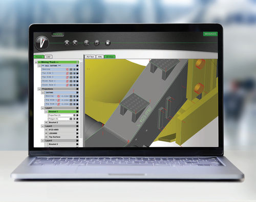 Software de CAD - PDC - Virtek Vision - de diseño / de planificación / de proceso