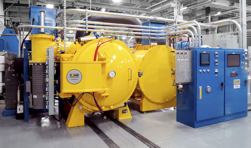 Horno de cámara - Solar Manufacturing - de enfriamiento de gas / programable / de acero inoxidable