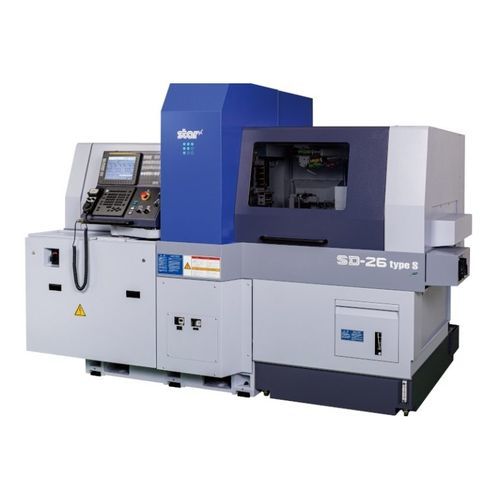 Torno tipo suizo CNC - SD-26 Type S - Star CNC Machine Tool Corp. - de cuatro husillos / 4 herramientas / de fresado