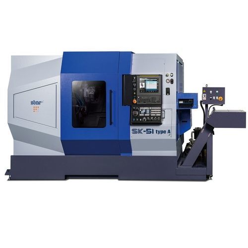 Torno tipo suizo CNC - SK-51 Type A - Star CNC Machine Tool Corp. - con plataforma inclinada / A2-5 / 12 herramientas