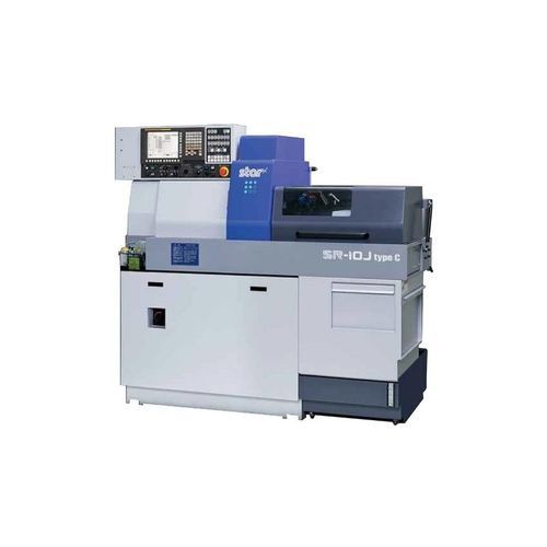 Torno tipo suizo CNC - SR-10J Type C - Star CNC Machine Tool Corp. - con 3 husillos / 4 herramientas / para producción de piezas pequeñas