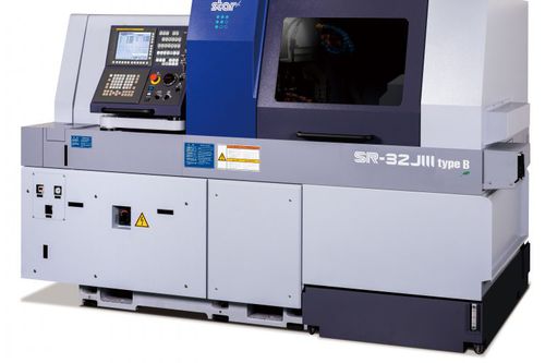 Torno tipo suizo CNC - SR-32JIII Type A/B - Star CNC Machine Tool Corp. - rígido / multihusillos / 4 herramientas