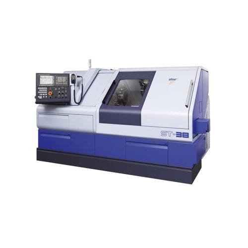 Torno tipo suizo CNC - ST-38 - Star CNC Machine Tool Corp. - 10 herramientas / para aplicaciones automóviles / para perforación de orificios profundos