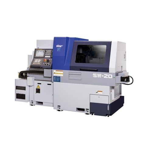 Torno tipo suizo CNC - SW-20 - Star CNC Machine Tool Corp. - de cuatro husillos / 4 herramientas / con eje