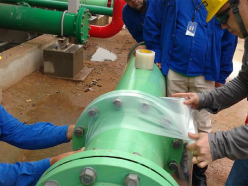 Cinta de aislamiento térmico - ZIF - Zerust Corrosion Solutions - de recubrimiento / autovulcanizable / silicona
