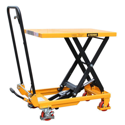 Mesa elevadora de tijera - 583900 - Ayerbe - con pedal / móvil