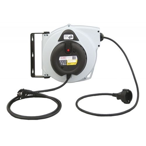 Enrollador de cables - Elmag - retráctil / para aire comprimido / fijo