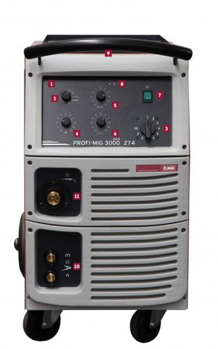 Sistema de soldadura MIG - PROFI-MIG 3000 PLUS - Elmag - automático / para acero