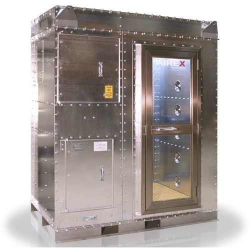 Ducha de seguridad de pie - Dashx Series - Airex Industries - de descontaminación / de aire