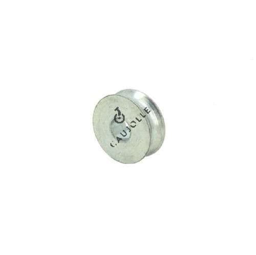 Rueda monobloque - 4380 - Caujolle - de acero / lisa / de productos largos