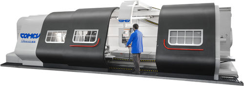 Torno CNC - Urano evo - COMEV Spa - horizontal / para mecanizado pesado / de alta precisión