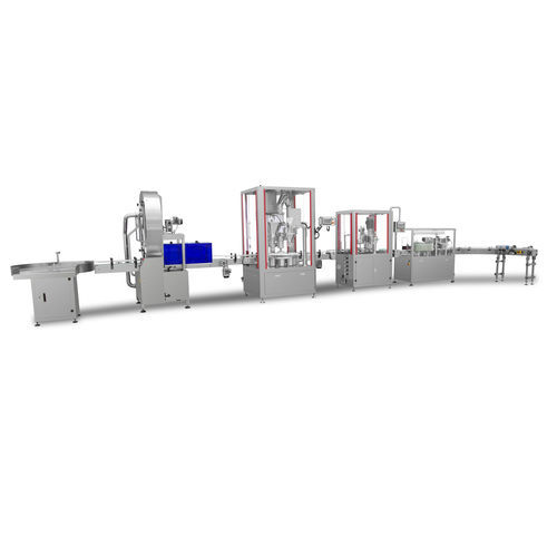 Línea de llenado automática - shanghai only packaging - de latas / para productos alimentarios / para polvo