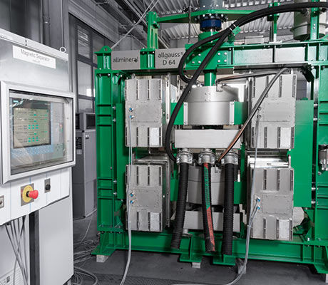 Separador de líquidos - allgauss® - allmineral Aufbereitungstechnik GmbH & Co.KG - magnético / de proceso / para mineral