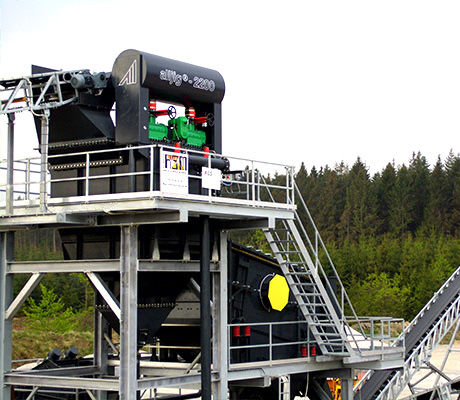 Separador de líquidos - alljig® - allmineral Aufbereitungstechnik GmbH & Co.KG - de carbón / de aire / de proceso