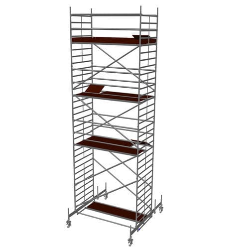 Andamio móvil - assco rapido 4601 - ALTRAD plettac assco GmbH - de fachada / modular / aluminio