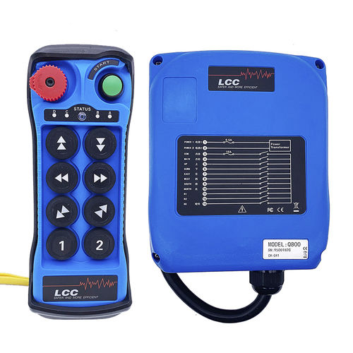 Radiomando - Q800 - Nanjing Xiading Electronic Technology Co., Ltd. - con botones / industrial / para grúas