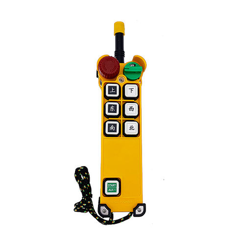 Radiomando - F24-6D - Nanjing Xiading Electronic Technology Co., Ltd. - con botones / industrial / para grúas