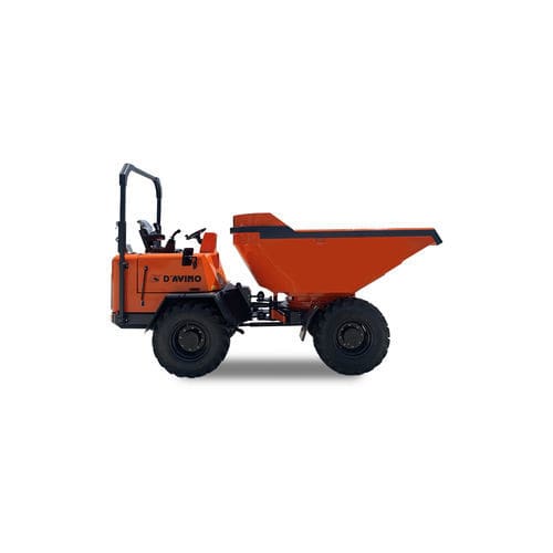Mini-dúmper con neumáticos - DS60 - AMOG SRL - diésel / de chasis articulado