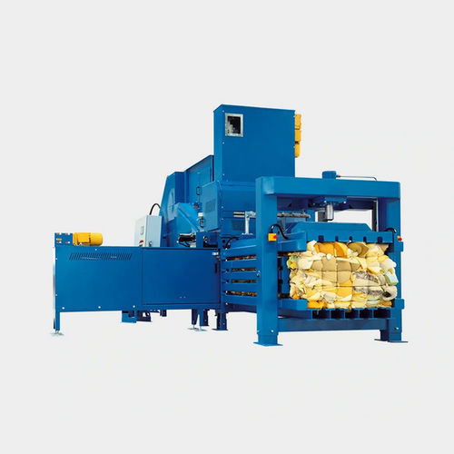 Prensa de balas para plástico - IPK-F series - I-COMPACT - para residuos / para textiles / para neumáticos