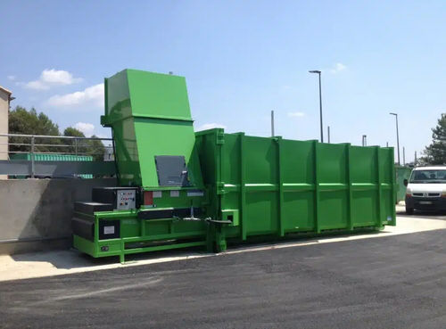 Compactador de basura mezclado - IPAKTOR I3 series - I-COMPACT - estacionario / hidráulico / de carga superior