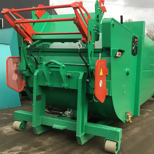 Compactador de basura monobloque - IKA - I-COMPACT - mezclado / móvil