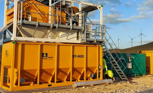 Recipiente de almacenaje - ST 25-H - BAUER MAT Slurry Handling Systems Zweigniederlassung der BAUER Maschinen GmbH - de manipulación / para purines / de metal