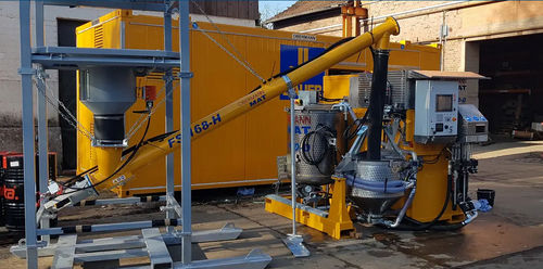 Dispositivo de descarga para big bag - ZBB 1600 - BAUER MAT Slurry Handling Systems Zweigniederlassung der BAUER Maschinen GmbH - para cilindro telescópico / hidráulico