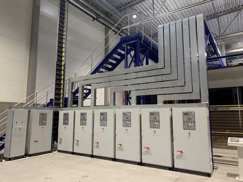 Sistema de control de prueba - CDS Curing Systems