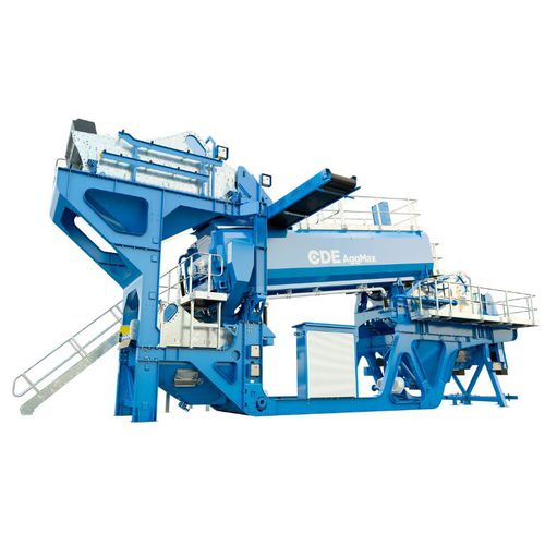 Separador de sólidos - AGGMAX™ series - CDE Group - de proceso / para la industria del reciclaje / para obra de construcción