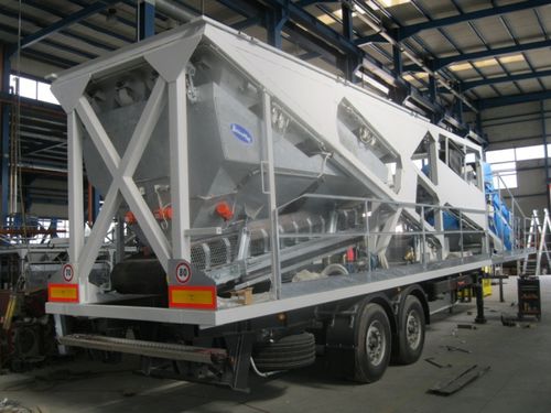 Planta de hormigón móvil - Speedy Beton 60.4 ECO - Betonmec Srl