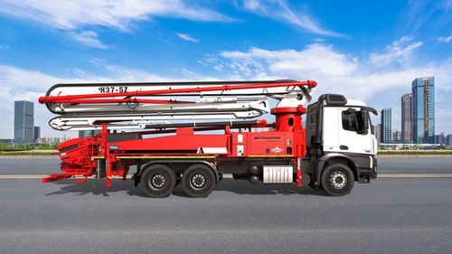 Autobomba de hormigón para obra - H37-5Z - BETONSTAR MAKINA SANAYI VE TICARET A.S.