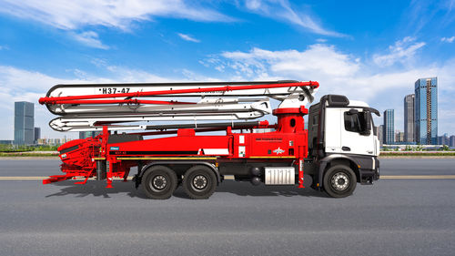Autobomba de hormigón para obra - H37-4Z - BETONSTAR MAKINA SANAYI VE TICARET A.S.