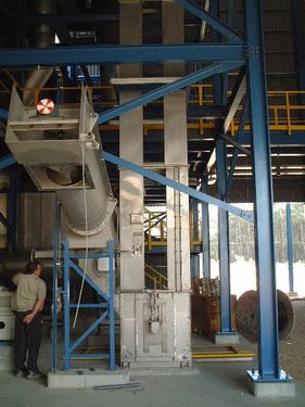 Elevador de cangilones industrial - TEC - CINTASA, S.A. - para construcciones / para la industria del cemento / de banda