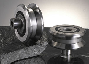 Soporte con rodamiento lineal - FR, LR series - YITONG BEARING - de rodillos / de metal